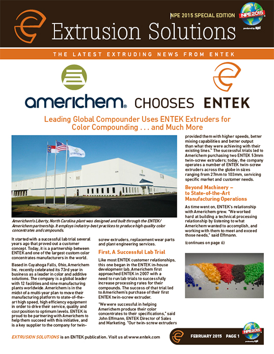 Extrusion Solutions March 2015