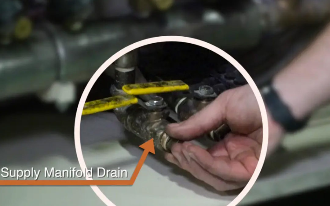 Check and change cooling water