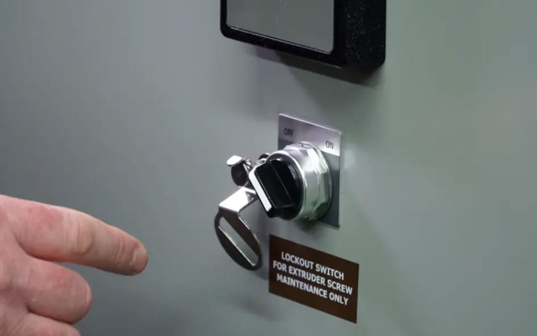 Extruder Lockout tagout