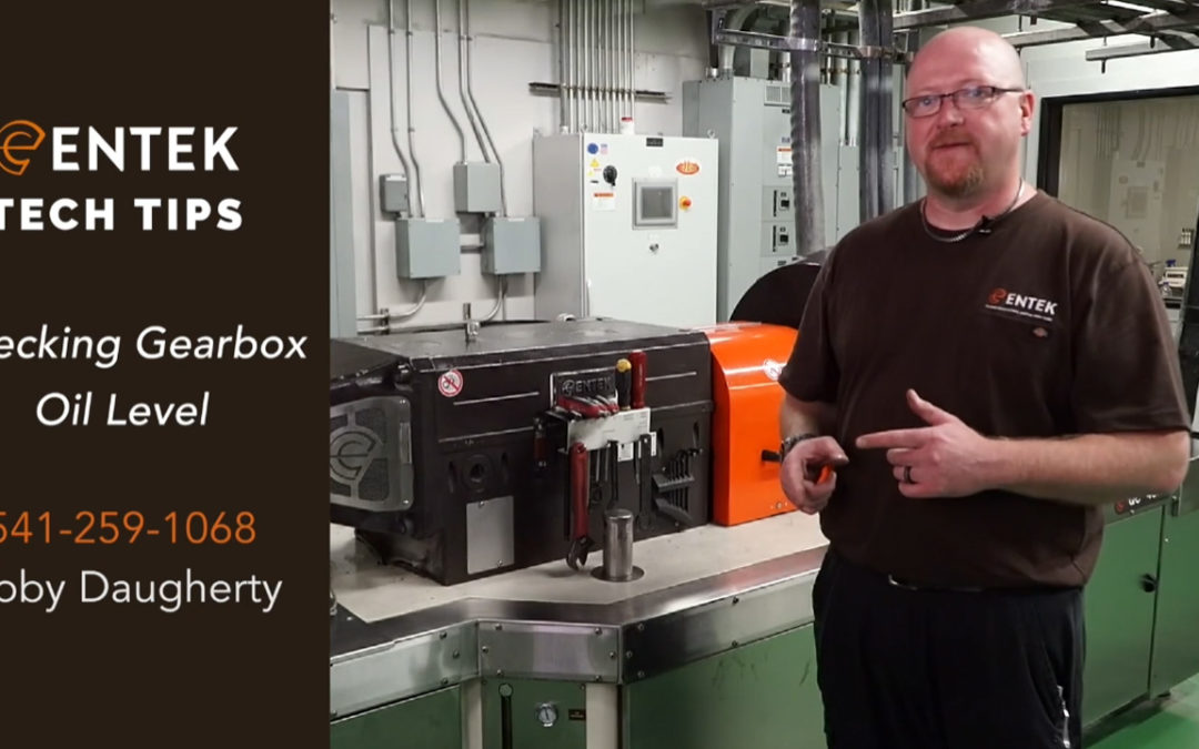 Checking gear box oil level